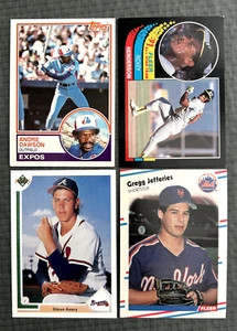 Andre Dawson 83, Rickey Henderson 91, Steve Avery 91, Gregg Jeffries 88, 4 Cards - Picture 1 of 6
