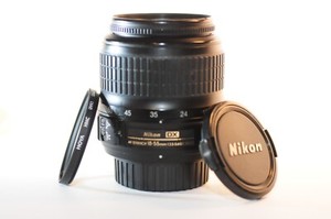 Nikon DX AF-S Nikkor 18-55mm G ED lens NICE for D300 D7500 D3400 D7200 D5600 D90