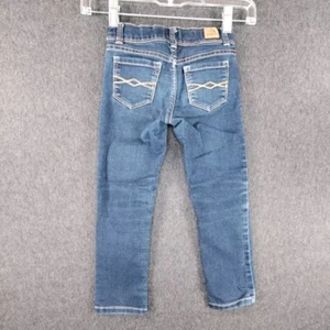 ☑️👖🚨Girls Jeans Jordache Size 5 Reg Skinny Distressed Adjustable📸SEE PICS📏📸 - Picture 1 of 24
