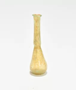 TALL ANCIENT ROMAN GLASS FLASK - Picture 1 of 5
