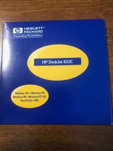 Hewlett-Packard Deskjet CD-ROM C832C Software Setup Guide - Picture 1 of 2