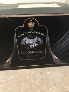 globe decanter set shigoo-weebng (broken Glass) - Picture 1 of 12