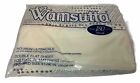 Vintage Wamsutta Vantage Gray Double Flat Sheet New Sealed Bag Full Size