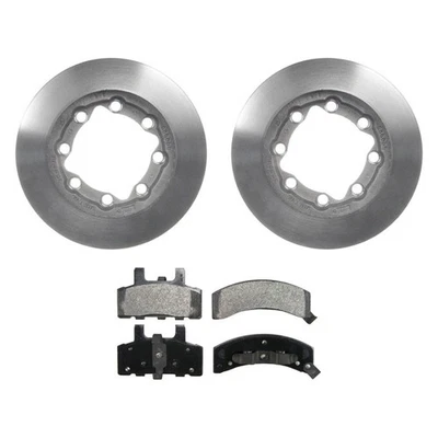 For Chevy K1500 Suburban 95-99 SevereDuty Front Brake Kit w Semi-Metallic Pads Foto 1 de 4