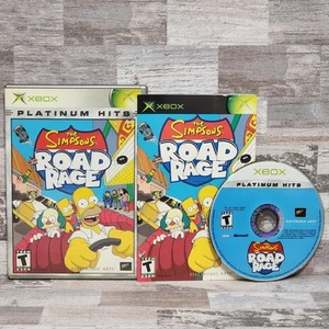 The Simpsons: Road Rage (Original Xbox) Platinum Hits CIB COMPLETE & TESTED - Picture 1 of 12