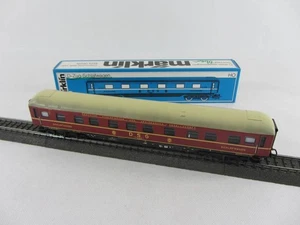 Märklin 4064 Schlafwagen DSG rot, Blech, sehr gut und mit OVP - Bild 1 von 3