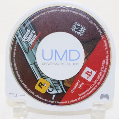 Grand Theft Auto: Liberty City Stories (Sony PSP, 2005) solo disco de juego  Foto 1 de 2