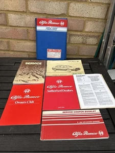 Alfa Romeo 33 Owners Manual and Wallet From 1984 - Picture 1 of 10