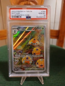 DOTTLER 2023 POKEMON PAR EN #184/182 ILLUSTRATION RARE - Picture 1 of 2