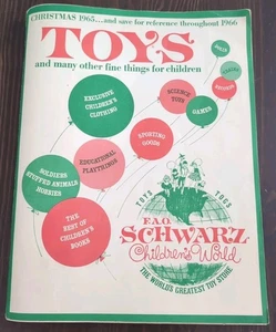 FAO Schwarz Christmas 1965 Toy Catalogue (Color Insert section Steiff Animals) - Imagen 1 de 13