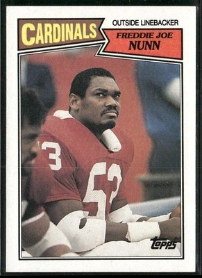 Freddie Joe Nunn 1987 Topps #337 St. Louis Cardinals - Image 1 of 2
