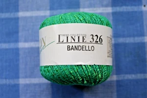 Linie On Line Bandello Yarn - Color 19 Emerald Green - New - Discontinued - Picture 1 of 3