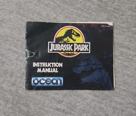 Jurassic Park (Nintendo, NES) Instruction Manual Only