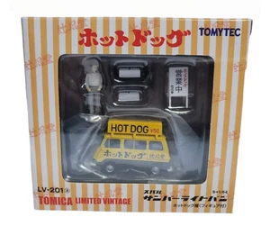 Tomytec Tomica Limited Vintage Subaru Sambar Van Hot Dog Shop w figure LV-201a - Picture 1 of 1