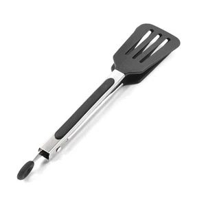 Pinzas de cocina de silicona de acero inoxidable con clip para barbacoa herramienta de cocina para ensaladas Food5845 - Imagen 1 de 15