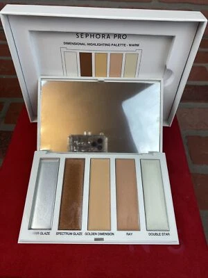Sephora Pro Dimensional Highlighting Palette - Warm New but swiped - Image 1 of 4