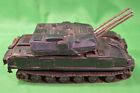 Vintage WWII Recognition ID Tank Training Model,ZSU 23-4,Russian,Rubber/Resin