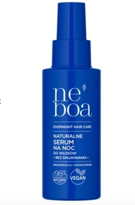 Neboa Regenerating and strengthening night serum for hair Overnight, Neboa,100ml