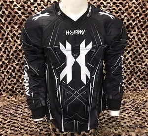 NEW HK Army HSTL Paintball Jersey - Black/Grey - Large - Picture 1 of 12