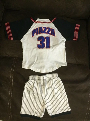 MIKE PIAZZA New York METS jersey and pants   KIDS  size 7 Cover