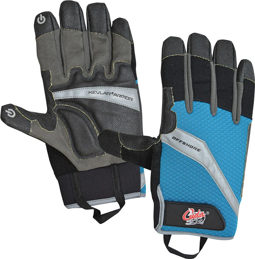 Cuda BRAND Fishing Products 18214 Gloves Offshore Large