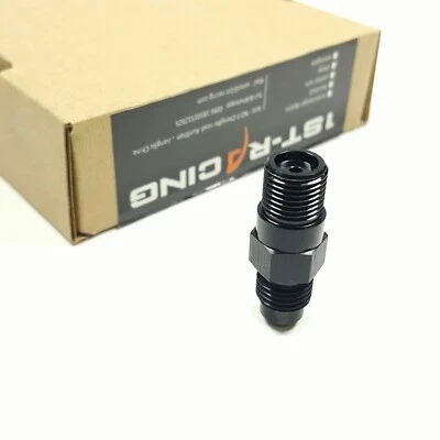 AN4 Turbo Oil Feed Fitting 2mm Restrictor for GT35 GT35R GT3582 Turbocharger — 第 1/3 张图片