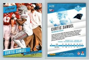 Curtis Samuel - Panthers #272 Prestige Football 2017 Panini RC Trading Card - Picture 1 of 1