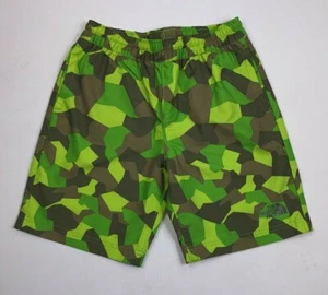Boys Youth The North Face Camo Camouflage Elastic Waist Polyester Shorts  - Picture 1 of 3
