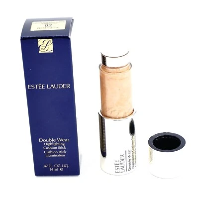 Estee Lauder Double Wear Highlighting Cushion Stick 02 Peach Glow FullSize (NIB) - Image 1 of 4
