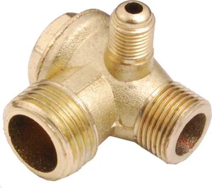Rückschlagventil für Kompressoren ROWI GÜDE Einhell 1/2 "AG - 3/8 "AG - Bild 1 von 1