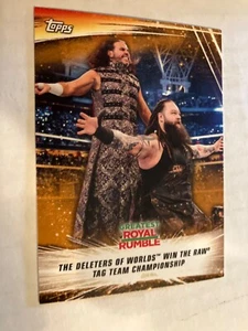 C Matt Hardy Wyatt 2019 topps bronze parallel wwe insert wrestling card SEE SCAN - Picture 1 of 2