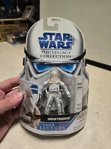 2008 Star Wars Legacy Collection SL25 Saga Legends Snowtrooper Figure Sealed - Picture 1 of 5