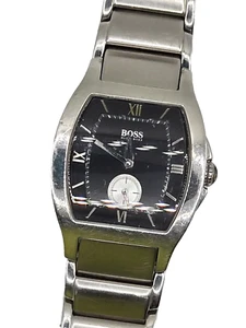 Hugo Boss watch curved steel case Black dial HB.11.3.14.2016 - Picture 1 of 8