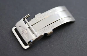 BREITLING -  Boucle  déployante Acier 18 mm /  buckle Steel 18 mm - Photo 1 sur 4