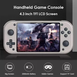M17 Retro Game Handheld Console Player Emulator 4.3 Inch 64GB 20000 Games NEW UK - Picture 1 of 11