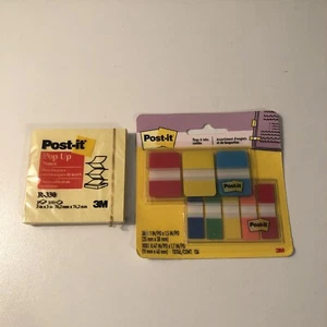 Post-it Flags&tabs combo total/cont.136 and Post Up notes 100 total (Lot Of 2) - Picture 1 of 5