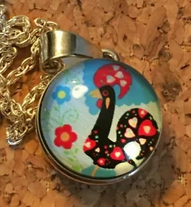 Portugal Hahn 18mm Druckknopf * Portugiesisch * Galo de Barcelos * Kaufen Sie 2 erhalten Sie 20% Rabatt - Bild 1 von 54