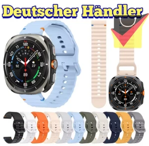 Armband für Samsung Galaxy Watch 7 Ultra 47mm Silikon Sport Band strap Uhr - Zdjęcie 1 z 28