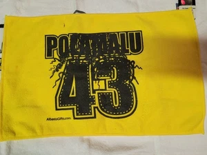 Pittsburgh Steelers Troy Polamalu Hair #43 toalla - Imagen 1 de 1