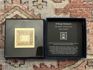 Copa Mundial de la FIFA Qatar | Réplica del estadio Al Bayt partido inaugural | Regalo VIP | NUEVO EN CAJA - Imagen 1 de 7