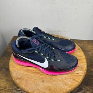 Nike Zoom Vapor Cage 4 Rafa Mens Size 8.5 Shoes Navy Blue Pink CZ0220-402 - Picture 1 of 8
