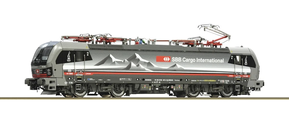 Roco 7520107 Elektrolok Vectron 193  „Alppiercer 3“, SBB Cargo AC Digital Sound - Bild 1 von 1