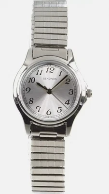 Sekonda Ladies White Dial Expandable Bracelet Watch 4133B  RRP £54.99 - Image 1 of 4