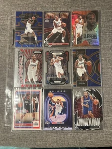 Lote de 9 tarjetas Kawhi Leonard Los Angelos Clippers (lote 3) - Imagen 1 de 2