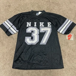 Nike Vintage 1980's Blue Tag Football Jersey 37 Made In USA Medium NWT Rare - Picture 1 of 10