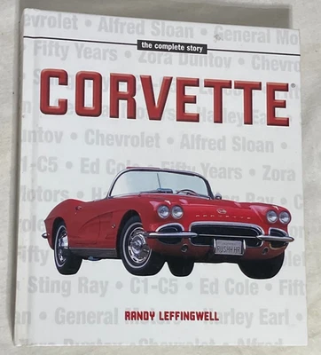 Corvette the complete story Hardcover Book Leffingwell. 382 pg 2005 Cresline Foto 1 de 4