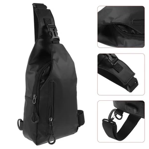  Shoulder Bag Sling Backpack Waterproof Black for Women Backpacks - Bild 1 von 12