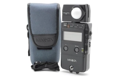 [N COMO NUEVO con Estuche, Correa] Medidor de Flash Minolta IV Medidor de Exposición a Luz de JAPÓN Foto 1 de 4