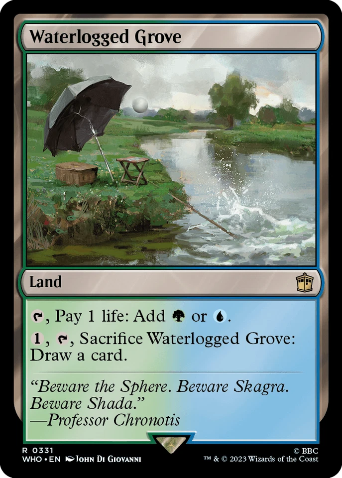 MTG Waterlogged Grove English WHO - Image 1 of 1