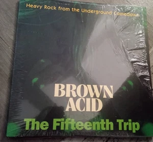 New Sealed LP Brown Acid The Fifteenth Trip Vinyl Metal Lp - Picture 1 of 7